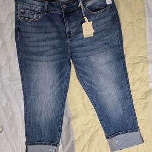 KanCan Cuffed Jeans NWT